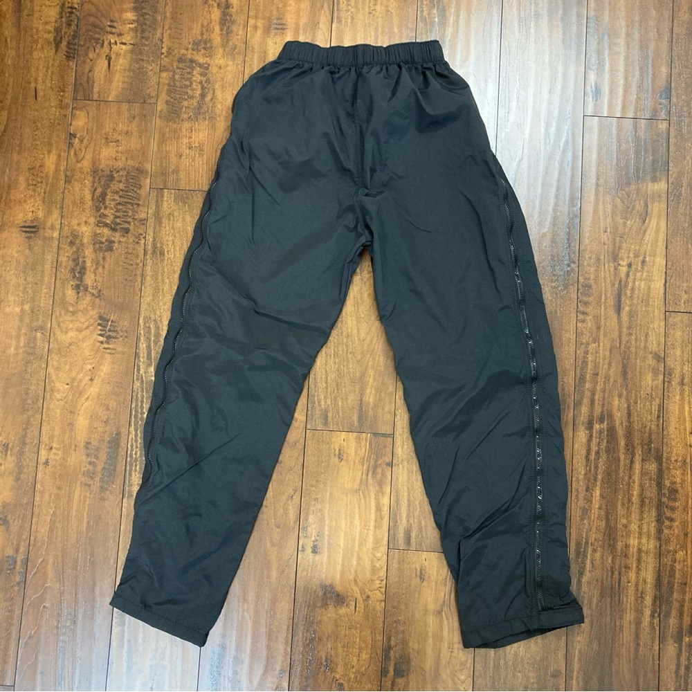 LL BEAN Women’s Running Pants Hiking Outdoor Nylon VINTAGE Zip Up Size MEDIUM